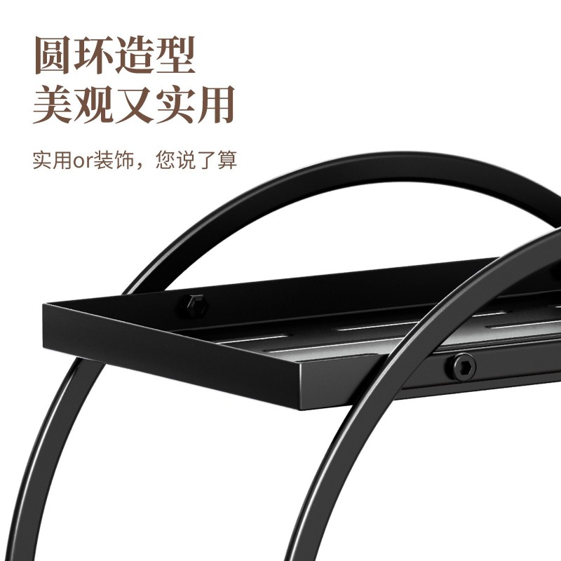 跨境现代简洁卫生间置物架浴室洗手洗漱台面化妆品收纳盒梳妆台架